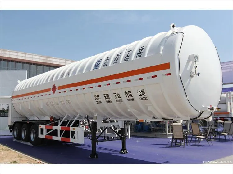 Kriogenik suyuq yarim tirkama