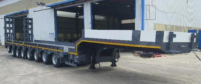 Katta yuk tashish yarim tirkamasi